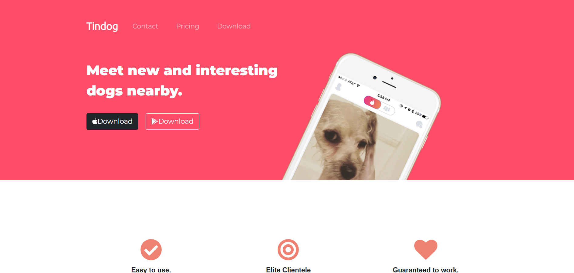 TinDog Website
